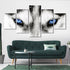 Tableau Loup Yeux de Loup
